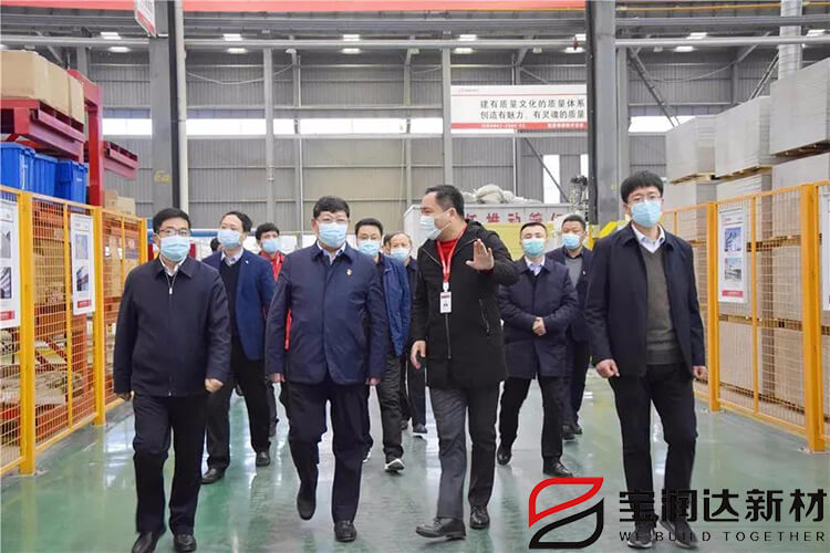 南陽市桐柏縣一行來訪寶潤(rùn)達(dá)參觀考察